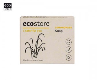 Ecostore 宜可诚 天然亲肤香皂 柠檬草 80克（新旧包装，随机发货）
